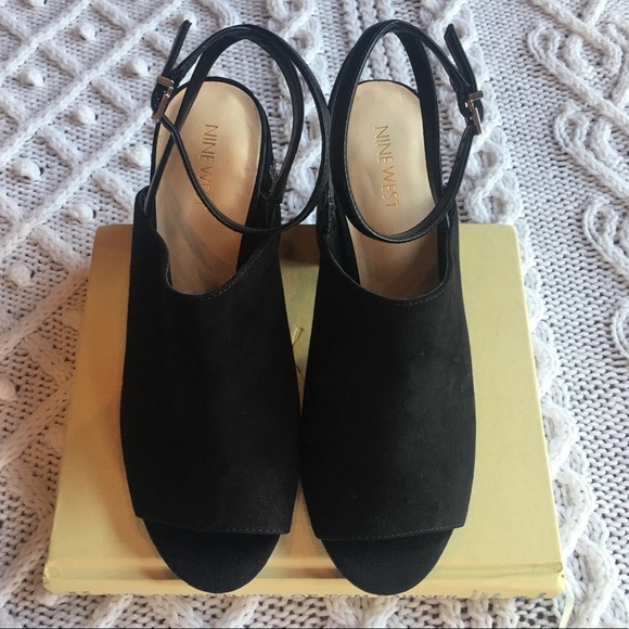 🐝 NEW Nine West Bee Dragonfly block heel sandal - Picture 4 of 5